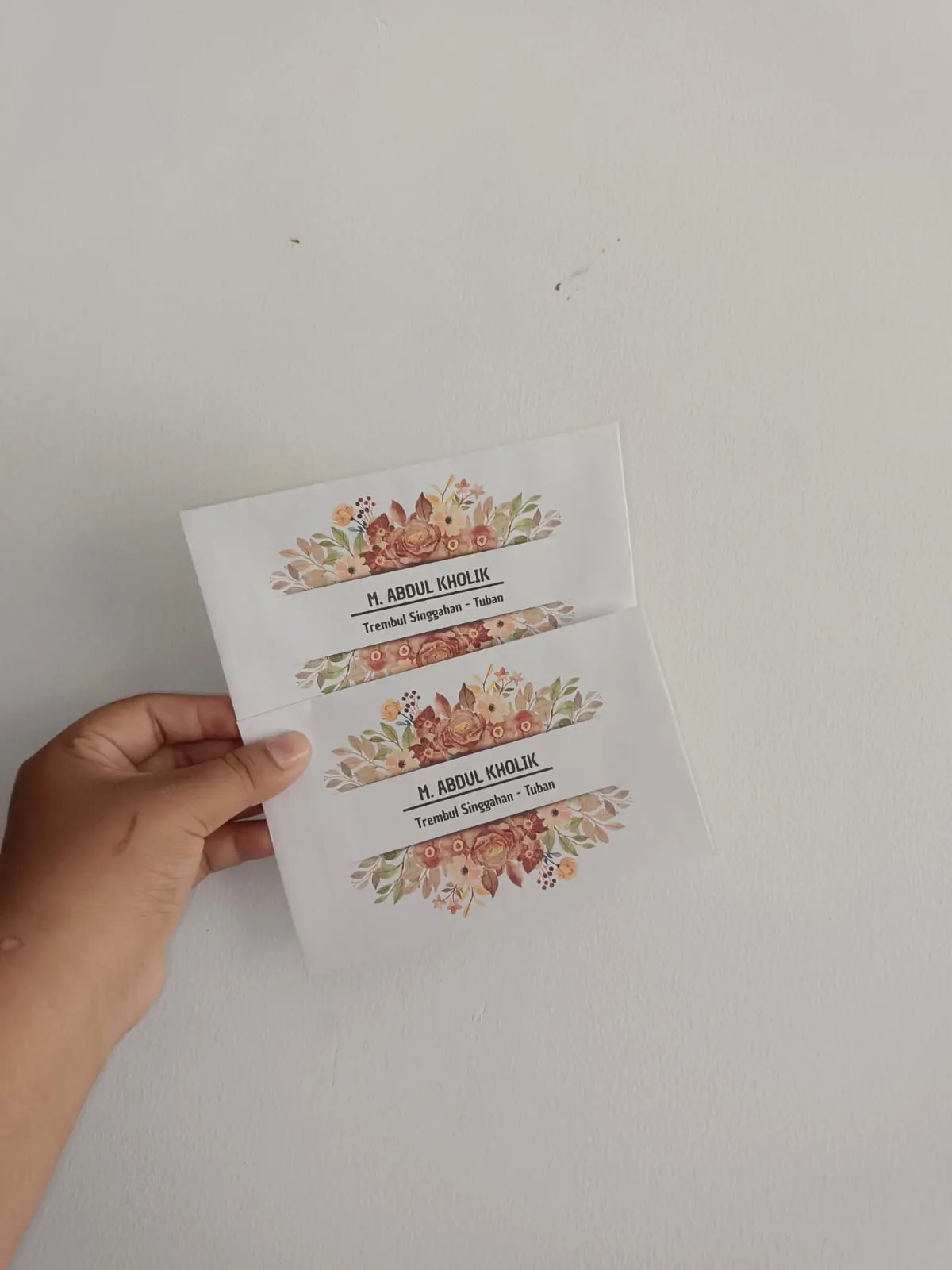 Amplop Kenduri Sedang Warna